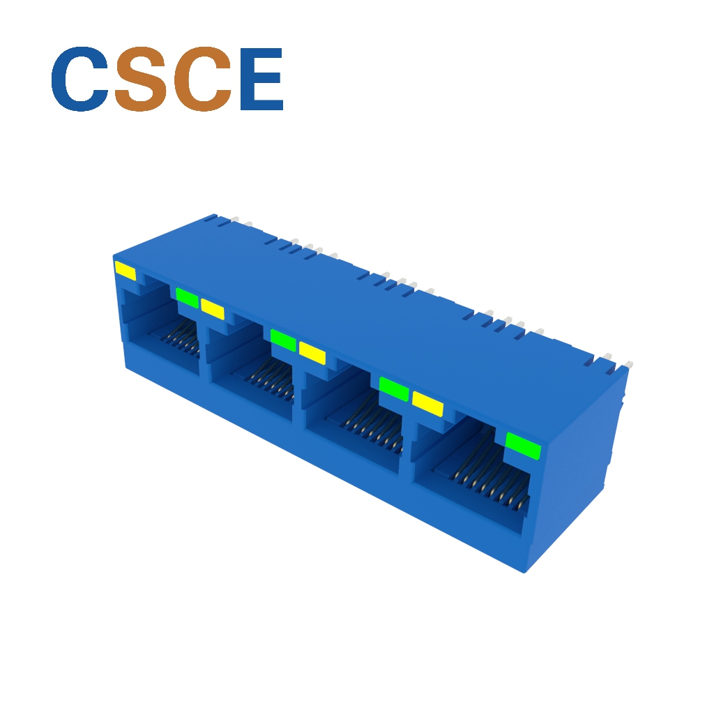 5224 LED 1*4 8P8C